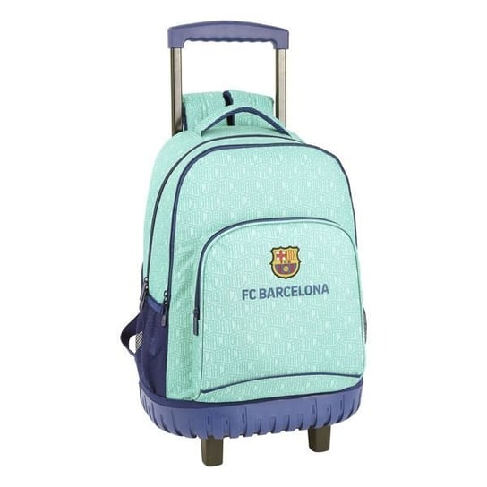 Plecak szkolny, trolley, na kólkach  Compact F.C. Barcelona 19/20 Turkusowy f.c. barcelona