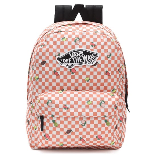 Plecak szkolny VANS Realm Backpack SunBaked kratka owoce - VN0A3UI6BRW1 Vans