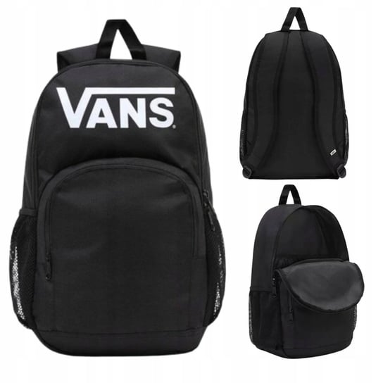 Plecak Szkolny Wielokomorowy Vans Alumni Sportowy Młodzieżowy Czarny 28 L Vans