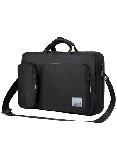 Plecak torba na laptopa Jack Wolfskin New York Flip Bag - ultra black Jack Wolfskin