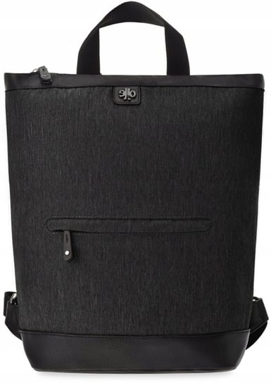 Plecak torba torebka na laptopa 2w1 czarny pojemny Jennifer Jones