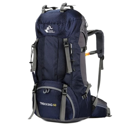 Plecak Turystyczny 60L Trekkingowy Górski Podróżny Granatowy Inna marka
