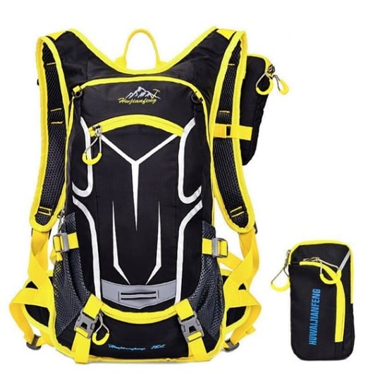 Plecak Turystyczny Sportowy Trekkingowy na Rower Żółty Inna marka