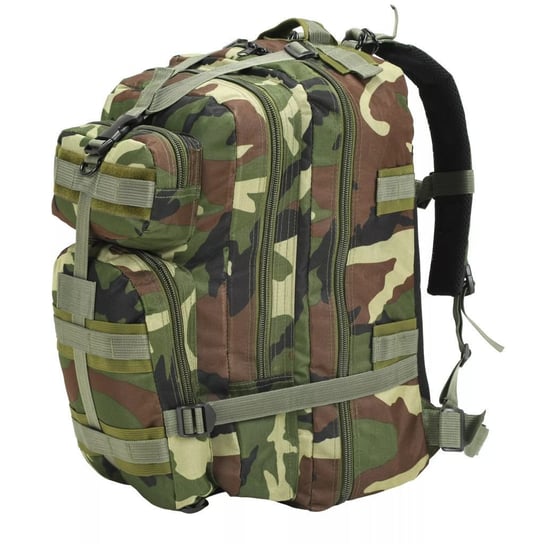 Plecak w wojskowym stylu, 50 L, moro vidaXL