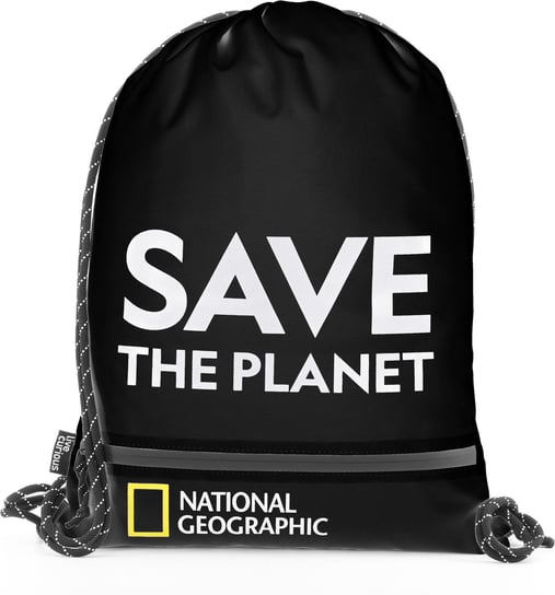 Plecak worek National Geographic Saturn 1,7L Czarny National geographic