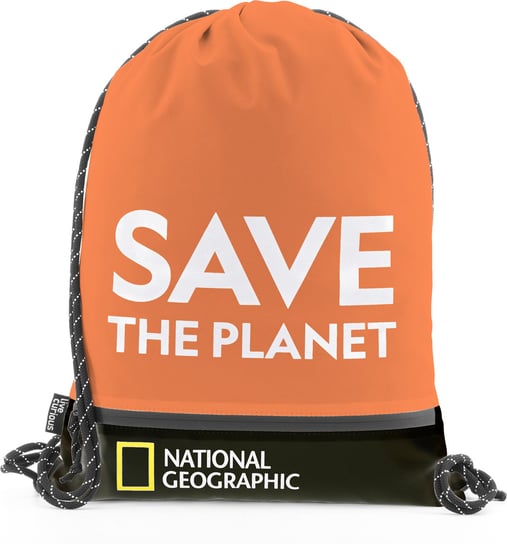 Plecak worek National Geographic Saturn 1,7L Pomarańczowy National geographic