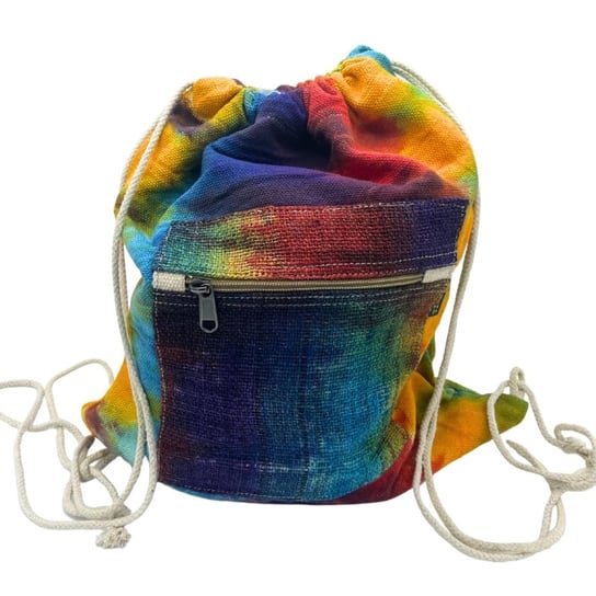 Plecak-worek z konopi – Tie-Dye Inna marka