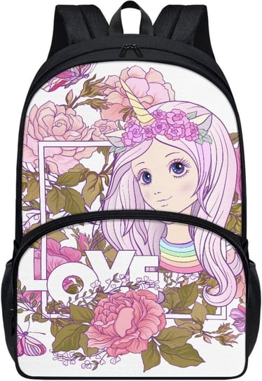 Plecak Z Jednorożcem Dla Dziewczyn, Szkolny Plecak Do Przedszkola Other