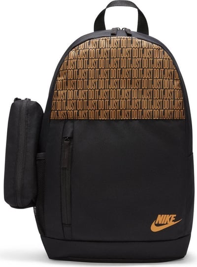 Plecak z piórnikiem Nike Elemental Backpack AOP czarny Nike