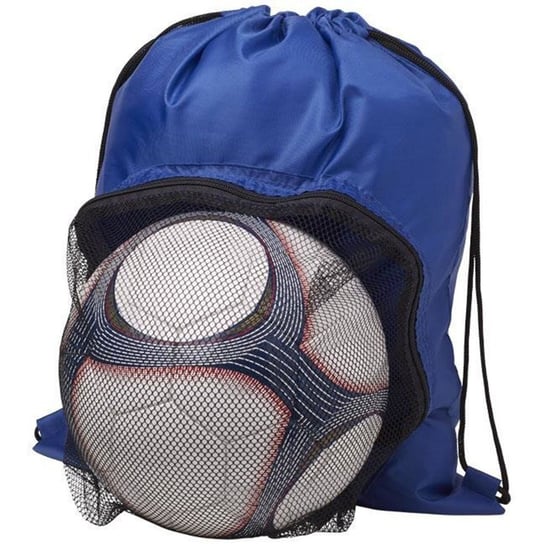 Plecak z siatką na piłkę KEMER Goal Soccer - niebieski KEMER