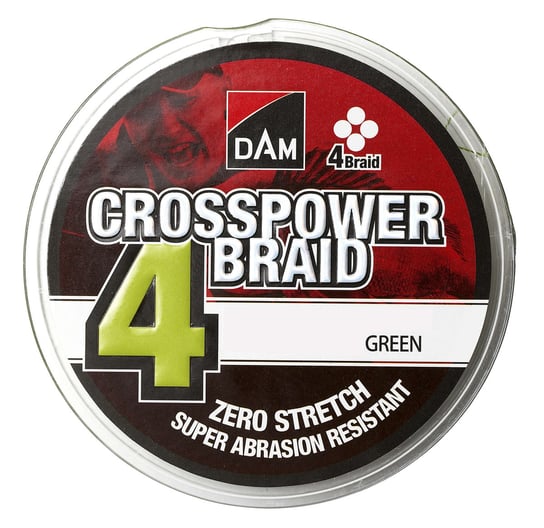 Plecionka DAM CrossPower 4-Braid 150m Green D.A.M.