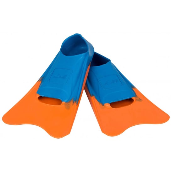 Płetwy do pływania krótkie unisex Aqua-Sport Aqua Blade Short Fins XS Orange-Blue Aqua-Sport