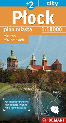 Płock. Plan miasta 1:18 000 Opracowanie zbiorowe