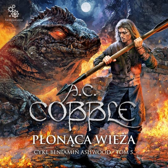 Płonąca wieża. Beniamin Ashwood. Tom 5 - audiobook Cobble A.C.