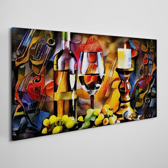 Płótno obraz na ścianę Alkohol winogrona 100x50 cm Coloray