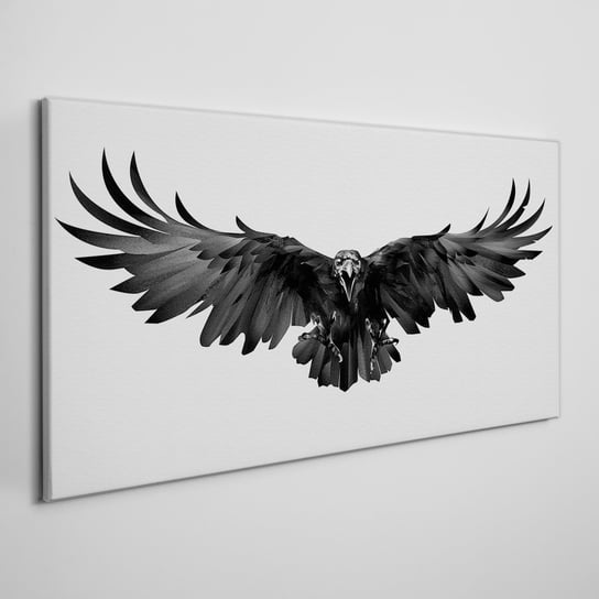 Płótno obraz na ścianę Zwierzę ptak kruk 100x50 cm Coloray