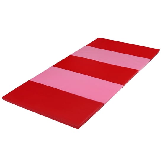 PLUFSIG Czerwono-różowa, składana mata gimnastyczna, 78x185 cm IKEA Uniwersalny sarcia.eu