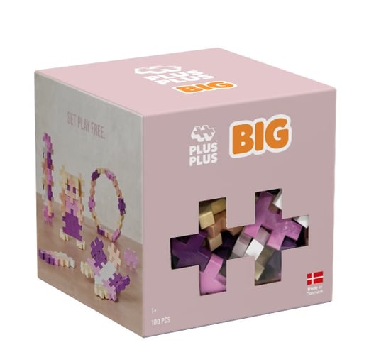 Plus-Plus Big, klocki, zestaw Bloom- 100 elementów Plus-Plus