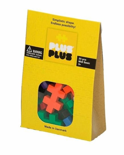 Plus-Plus, klocki Midi Basic, 20 el. Plus-Plus