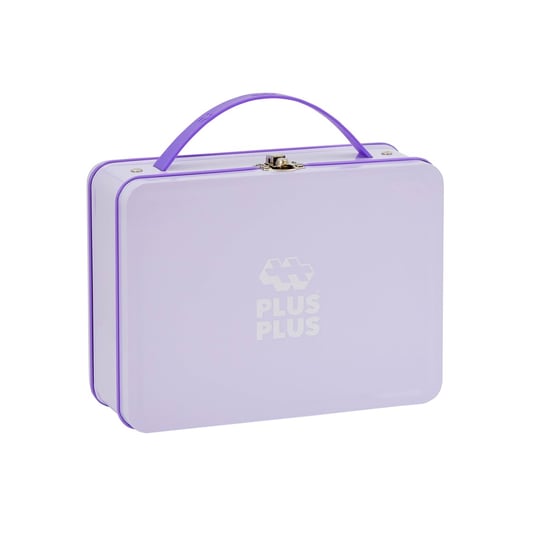 Plus-Plus, klocki, pastelowa walizeczka- 600 elementów Plus-Plus