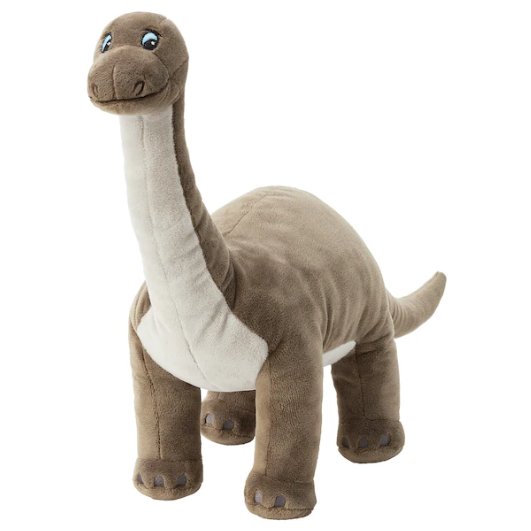 Pluszak dinozaur 55 cm Brontozaur Jattelik IKEA 304.711.69 Ikea