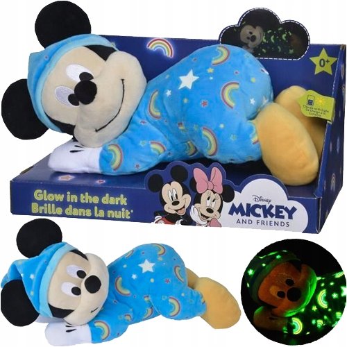 Pluszak Disney Mickey Shine in the Night (30 cm) Inna marka