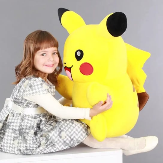 Pluszowa Poduszka Pokemon Pikachu 75cm Maskotka Inny producent