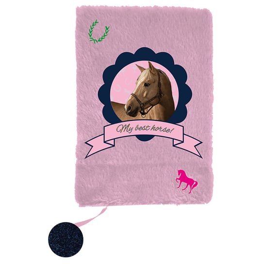 Pluszowy pamiętnik, My best horse, różowy Paso