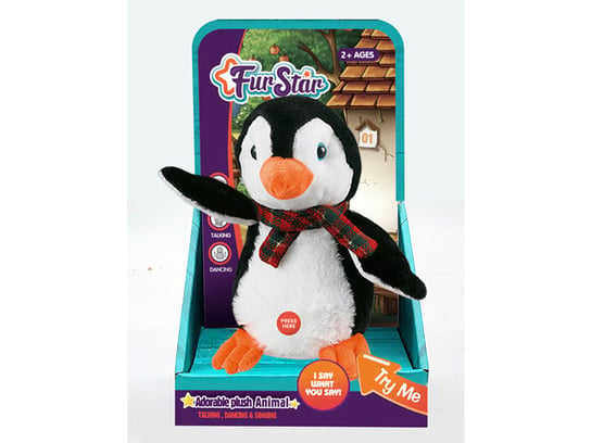 Pluszowy Pingwin Z Dźwiekiem Icom
