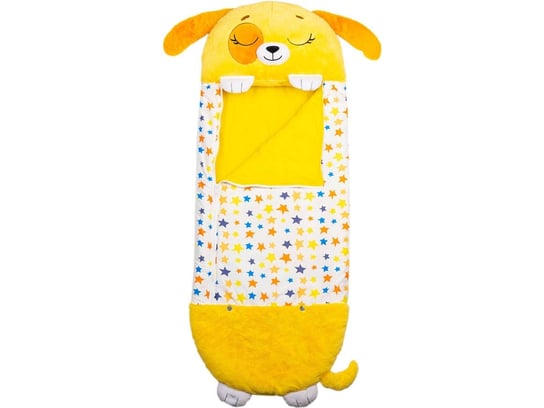Pluszowy Śpiwór Dormi Locos Duży Żółty Pies (70X11X170Cm) OEM