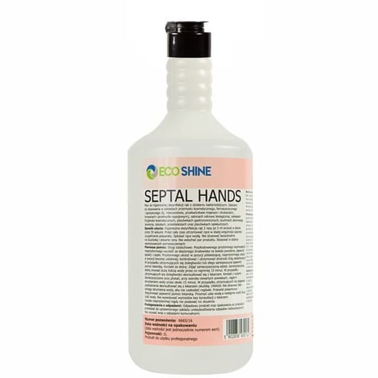 Płyn Bakteriobójczy I Wirusobójczy Do Dezynfekcji Rąk 1 Litr Septal Hands Inny producent