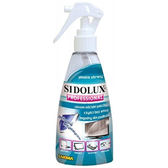 Płyn do czyszczenia płaskich ekranów SIDOLUX Professional, 200 ml Sidolux