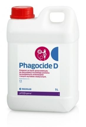 Płyn do dezynfekcji narzędzi MEDILAB Phagocide D, 5 l MEDILAB