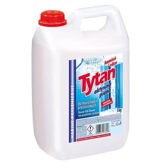 Płyn do mycia czyszczenia kabin prysznicowych Tytan spray 5kg TYTAN