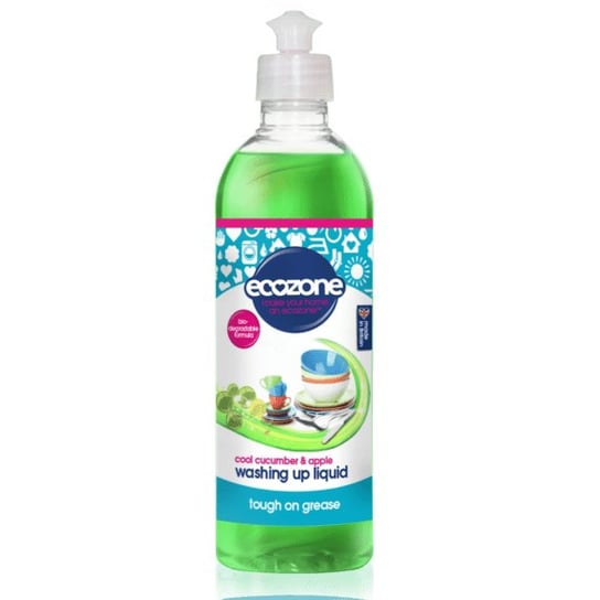 Płyn do mycia naczyń ECOZONE Świeży ogórek i Jabłko, 500 ml Ecozone