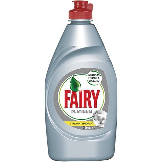 Płyn do mycia naczyń, FAIRY Platinum Cytryna i limonka, 430 ml Fairy