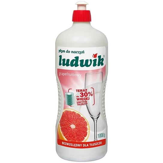 Płyn do mycia naczyń LUDWIK Grapefruitowy, 1000 g Ludwik