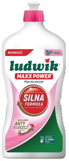 Płyn do mycia naczyń Ludwik Maxx Power granat 725g Grupa Inco