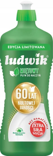 Płyn Do Mycia Naczyń Ludwik Mięta 925Ml Edycja Limitowana Ludwik