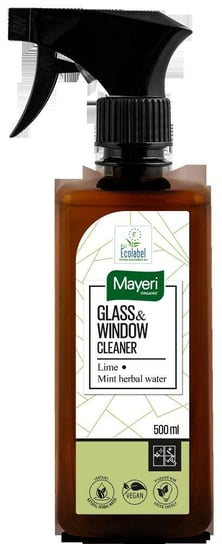 Płyn do mycia szkła i okien z wodą miętową Glass&Window 500ml limonkowy Mayeri Organic Mayeri