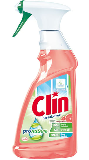 Płyn do mycia szyb okien CLIN Pro Nature 500ml Henkel