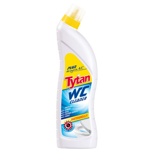 Płyn do mycia toalety WC Tytan żółty 700g TYTAN