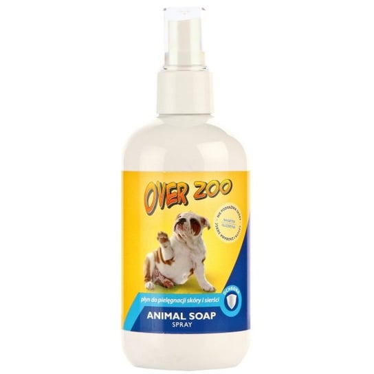 Płyn do pielęgnacji skóry i sierści OVER ZOO Animal Soap Spray, 250 ml . Over Zoo