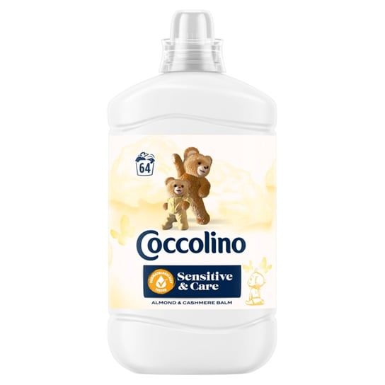 Płyn do płukania COCCOLINO Sensitive Almond & Cashmere Balm 64 prania 1,6 l COCCOLINO