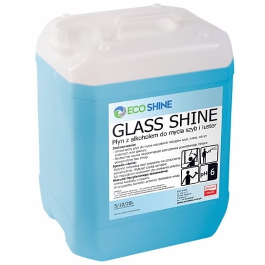 Płyn Z Alkoholem Do Mycia Szyb I Luster 5L Eco Shine Glass Shine Eco Shine