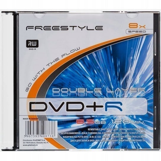 Płyta DVD Omega DVD+R DL 8,5 GB 1 szt. OMEGA
