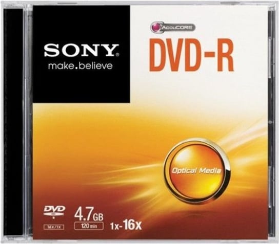 Płyta DVD-R 1 szt Slim Case Sony