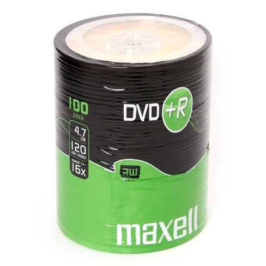 płyta DVD+R 4,7 16x szpindel 100 Maxell