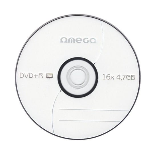 Płyta DVD+R OMEGA OMD16K1+, 4.7 GB, 16x, 1 szt. Omega