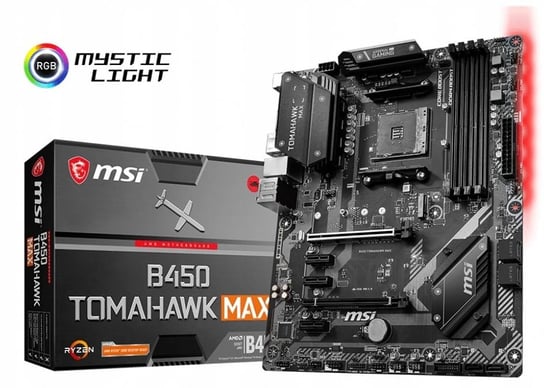 Płyta Główna Msi Tomahawk B450 Max Am4 Ryzen Ddr4 MSI